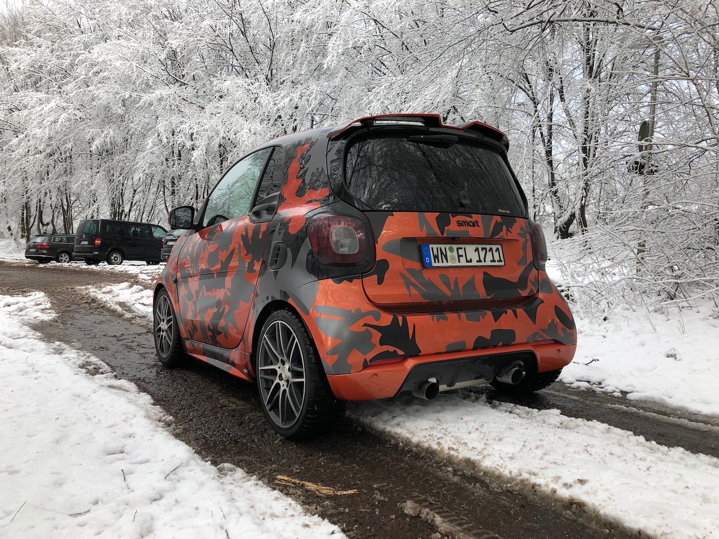 Kleine Sonntags-Ausfahrt zum Auspuff einbrennen :)