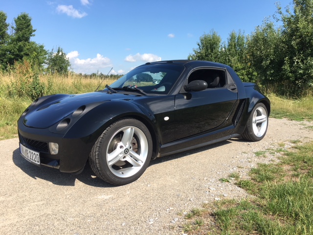 Aus dem Smart Roadster wurde ein Smart 42 Passion...natürlich wieder in Black..