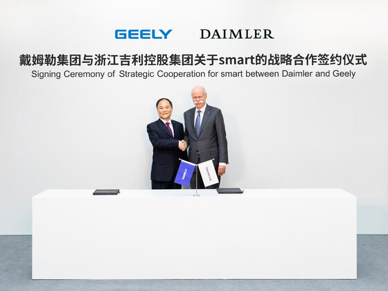 Daimler bestätigt Deal mit Geely