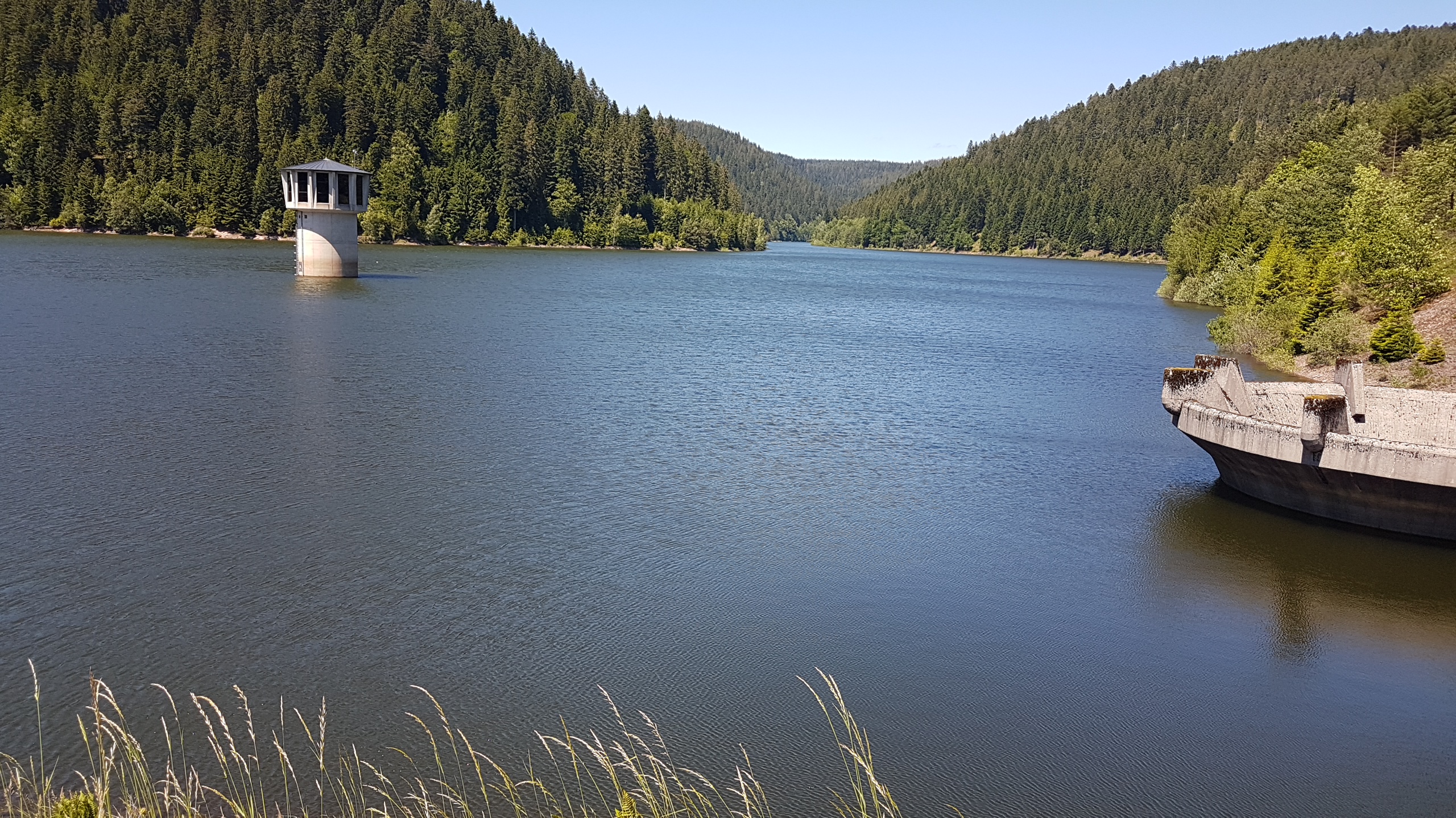 Ausflug an den Trinkwasserstausee Kleine Kinzig, Schwarzwald