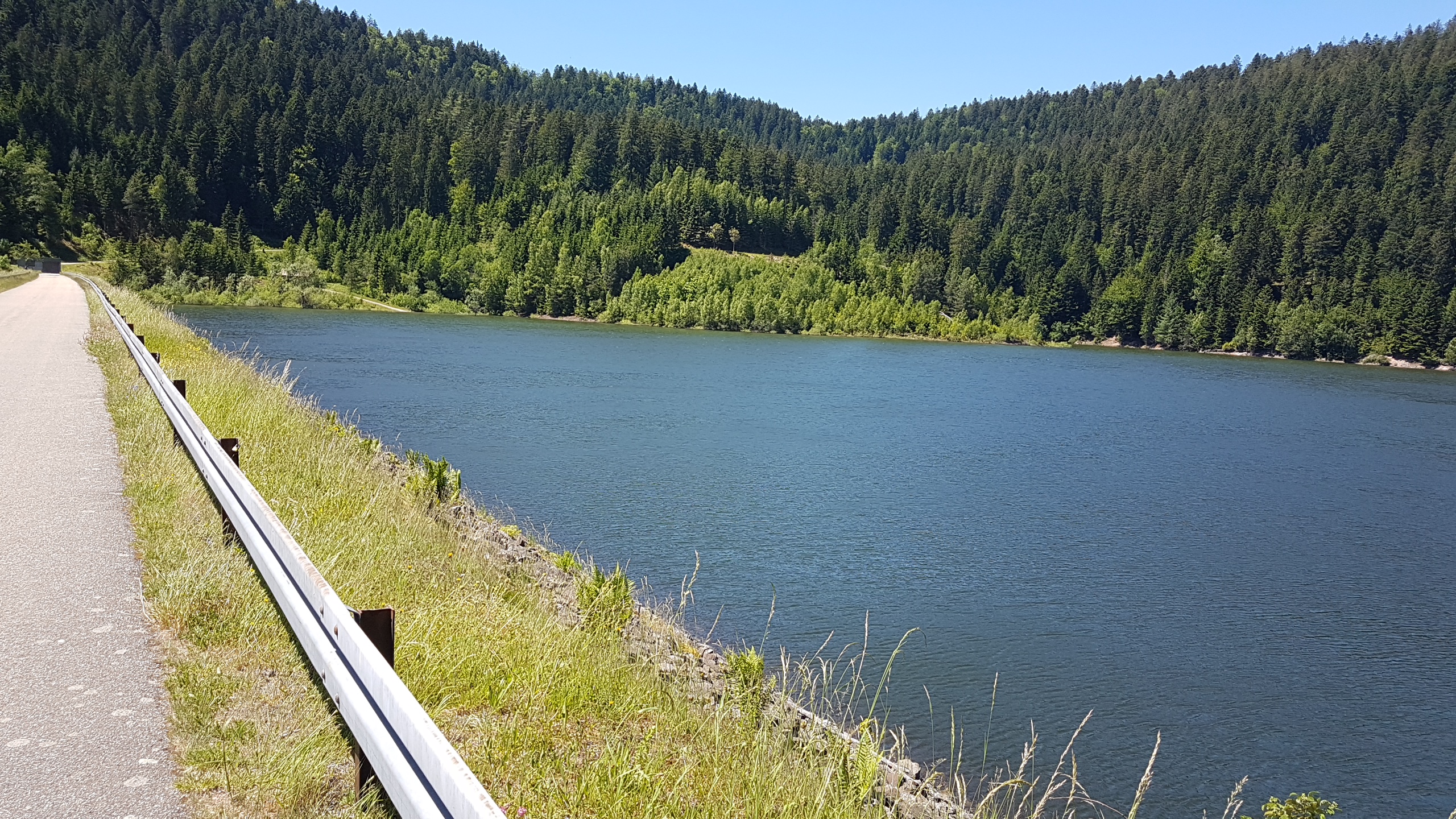 Ausflug an den Trinkwasserstausee Kleine Kinzig, Schwarzwald