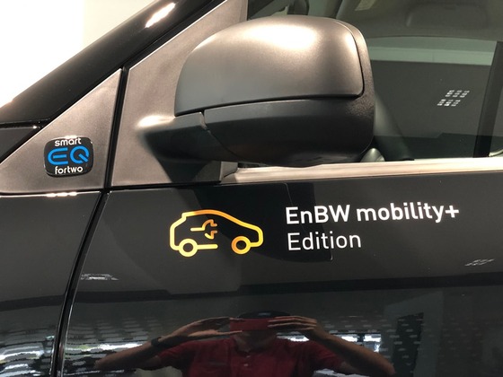 Die smartEQfortwo EnBW mobility+ Edition