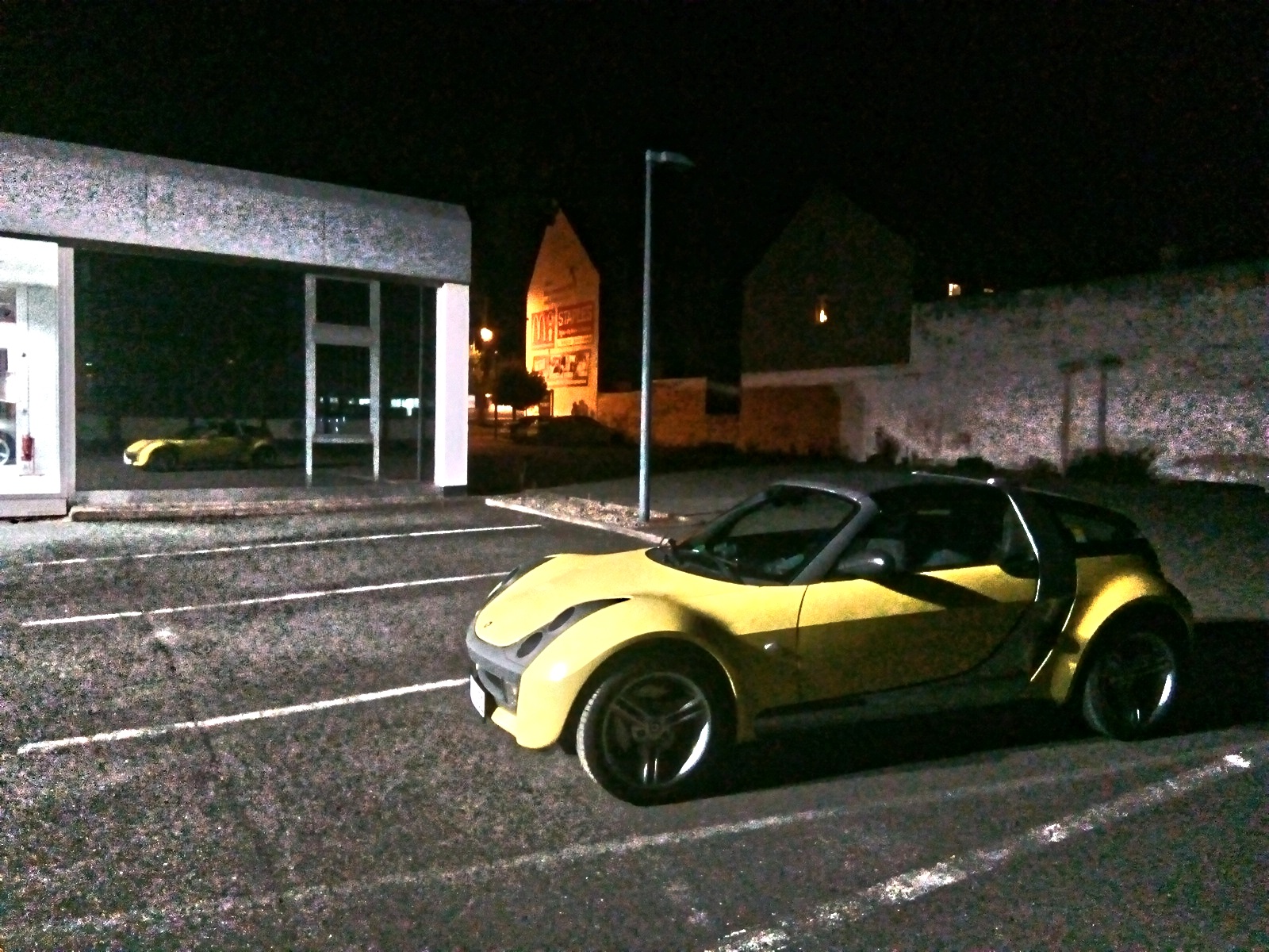Smart fortwo oben ohne