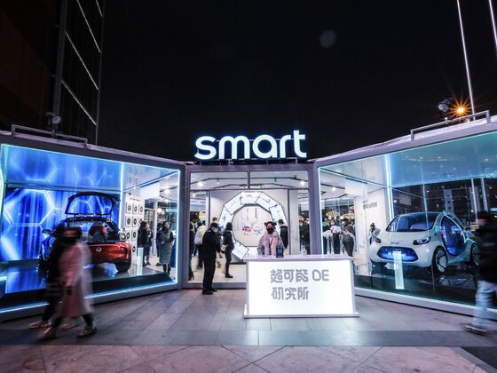 Smart stellt alte Studien in China aus..