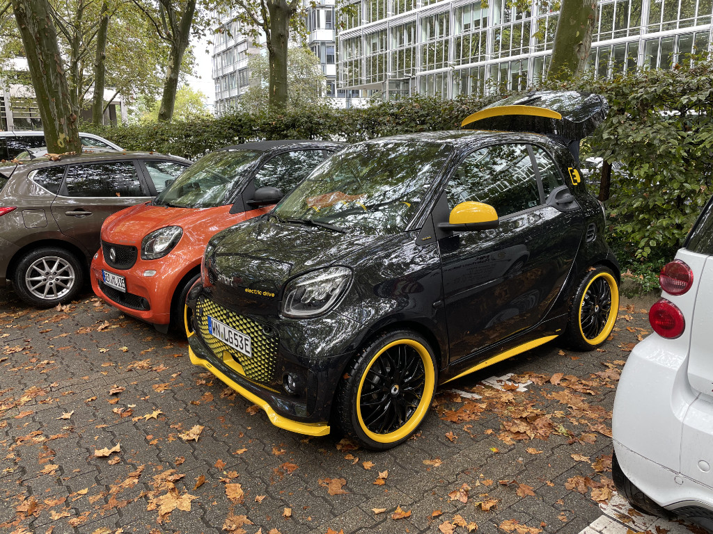 Spontanes smart Treffen in Stuttgart