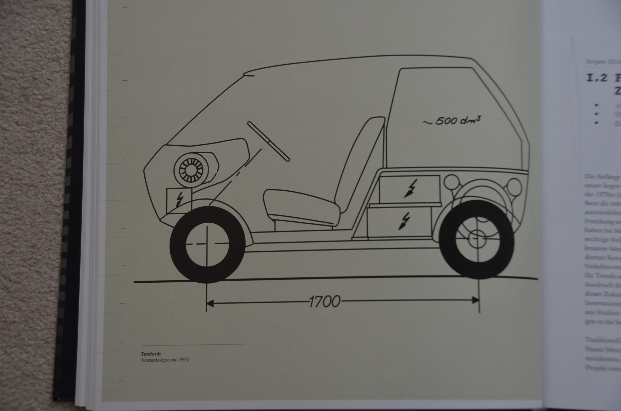 Elektro-VOR-VOR-VOR-Läufer Daimler smart