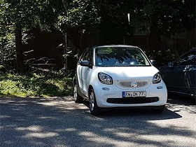 smart neben dem Turm auf dem Brandenkopf