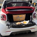 Cabrio aus führen und Picknick in der Eifel